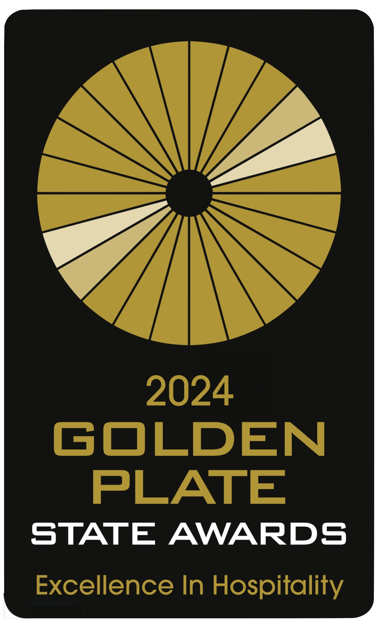 2024 Golden Plate Awards logo